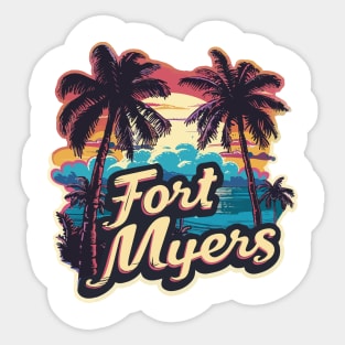 Fort Myers Florida Sticker